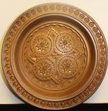 Carved plate